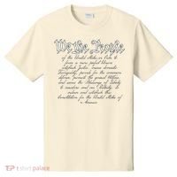 Preamble To The US Constitution 4th Of July We The People T-Shirt thumb 0