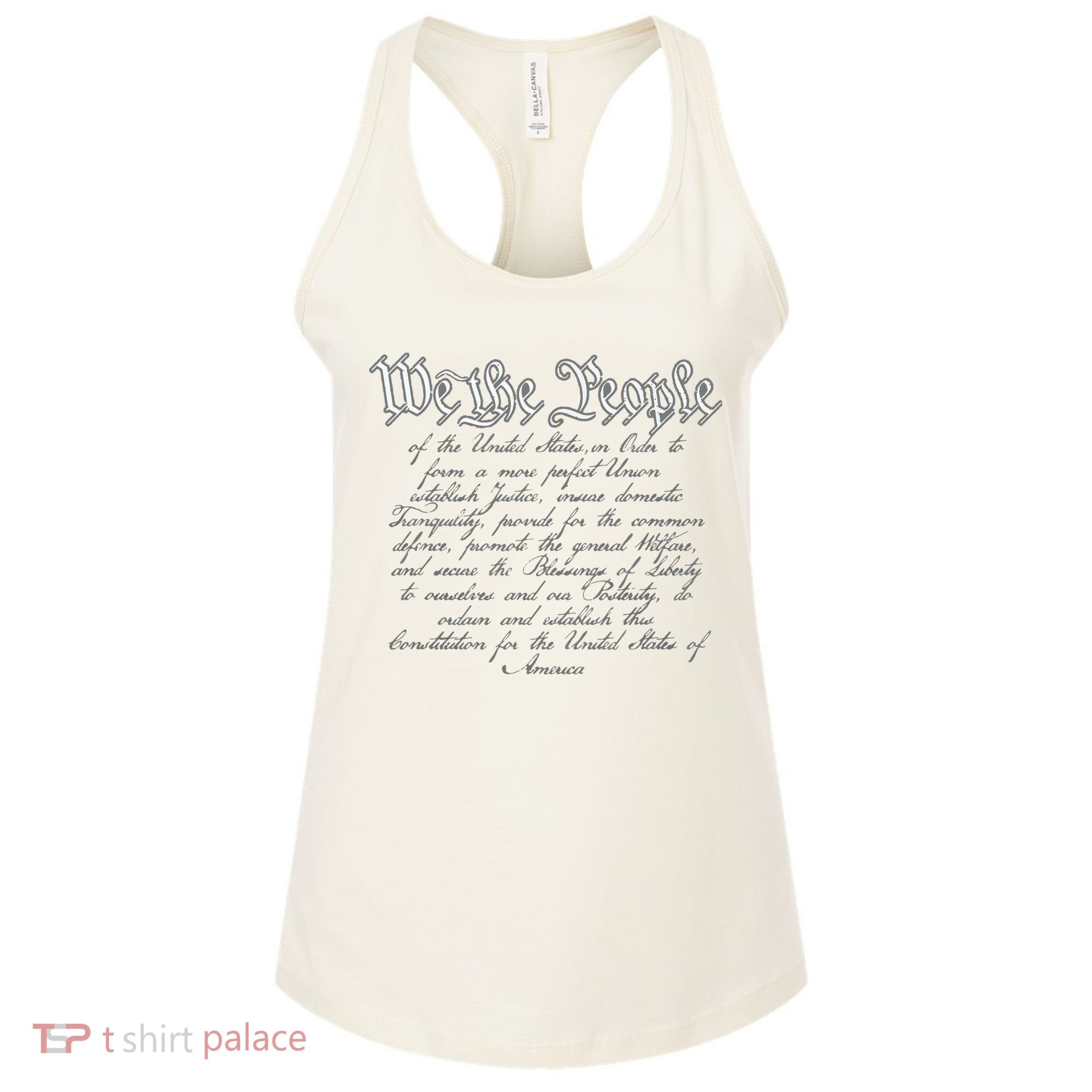 Preamble To The US Constitution 4th Of July We The People Women's Tank Top