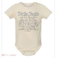 Preamble To The US Constitution 4th Of July We The People Baby Bodysuit thumb 0
