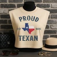 Proud Texan Texas Pride Garment-Dyed Women's Muscle Tee thumb 3