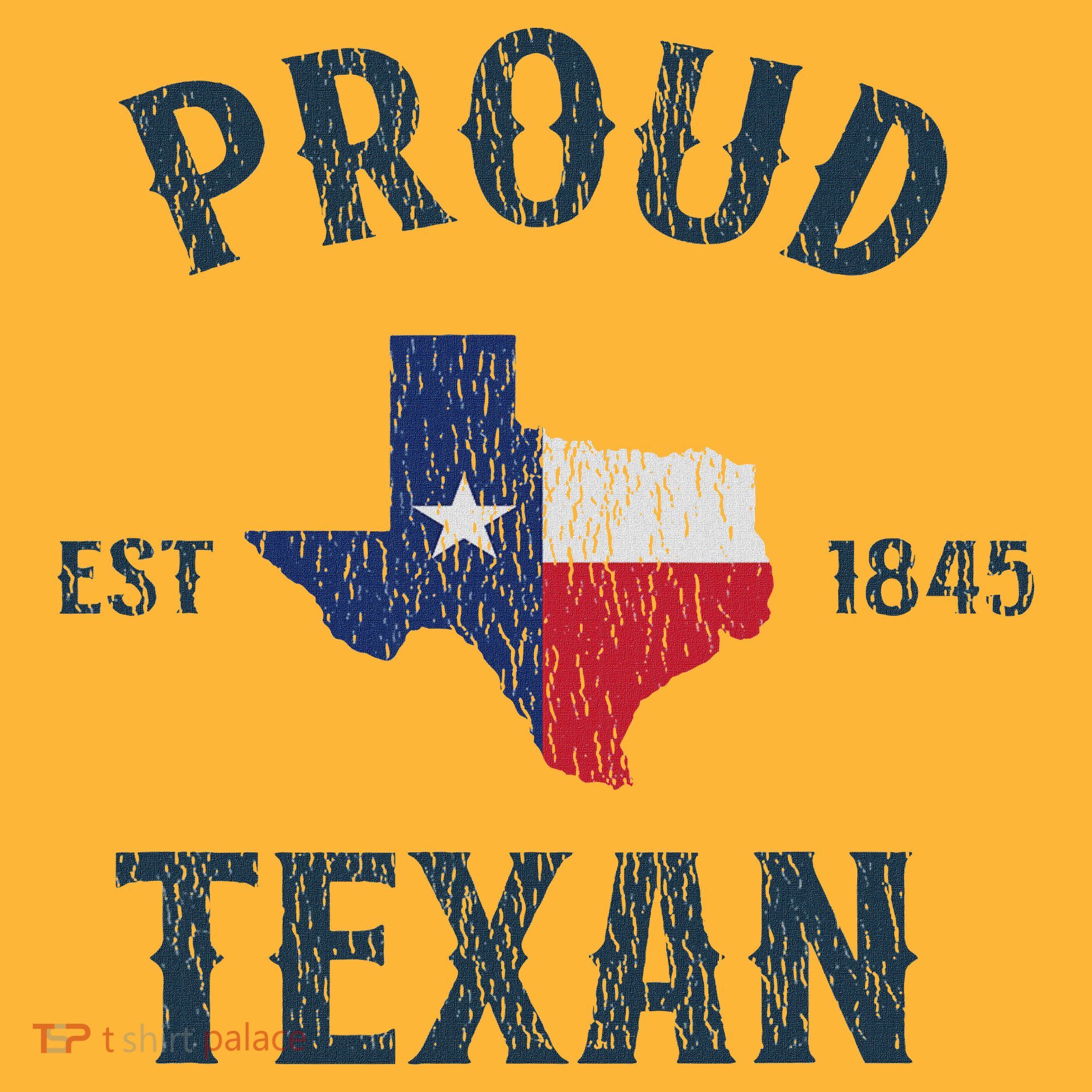 Proud Texan Texas Pride Pom Pom 12in Knit Beanie