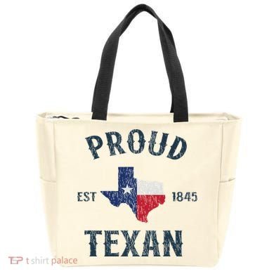 Proud Texan Texas Pride Tote Bag
