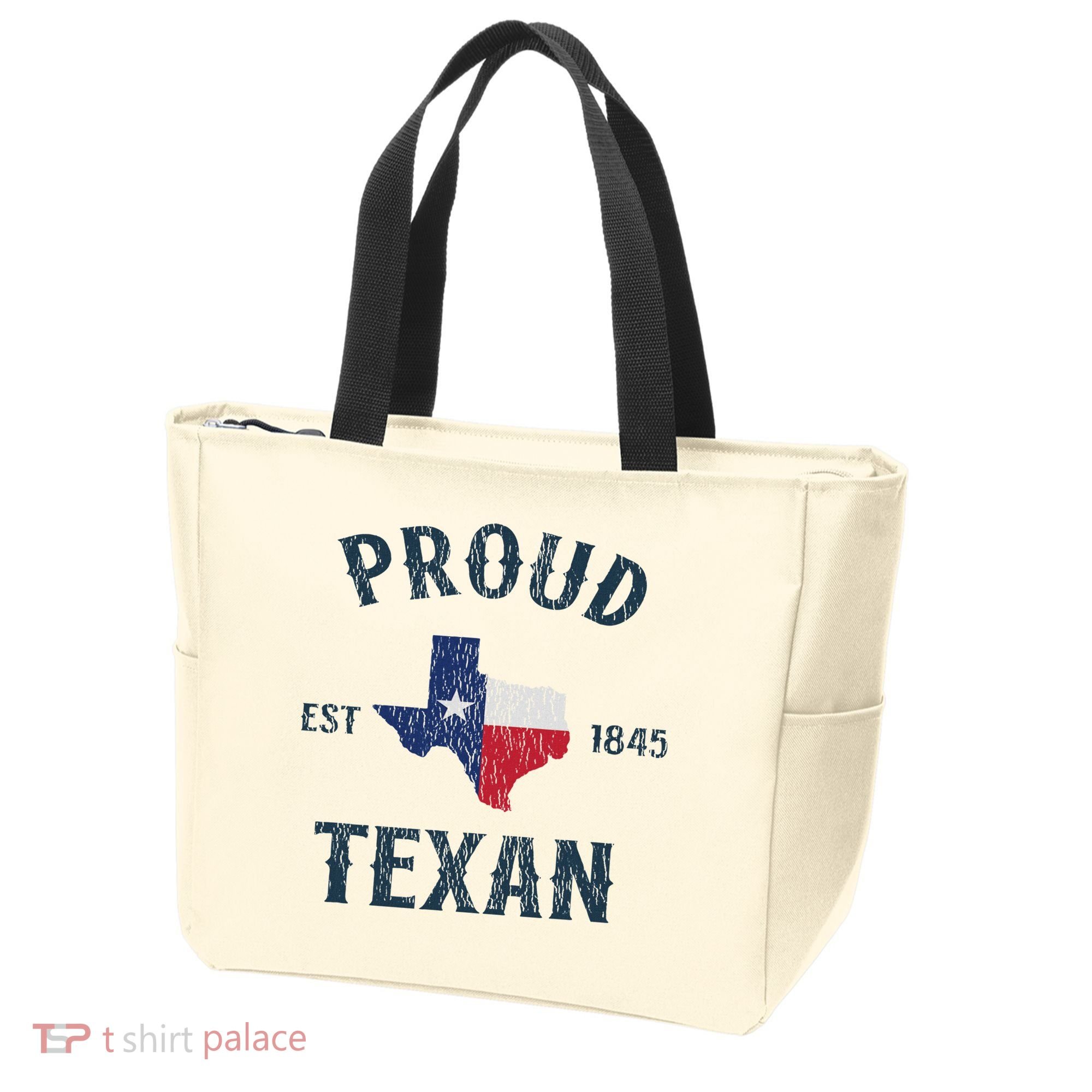 Proud Texan Texas Pride Tote Bag