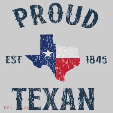 Proud Texan Texas Pride Kids Tie-Dye T-Shirt
