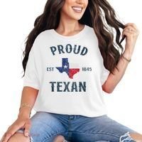 Proud Texan Texas Pride Comfort Colors T-Shirt thumb 0