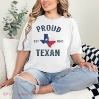 Proud Texan Texas Pride Comfort Colors T-Shirt thumb 2