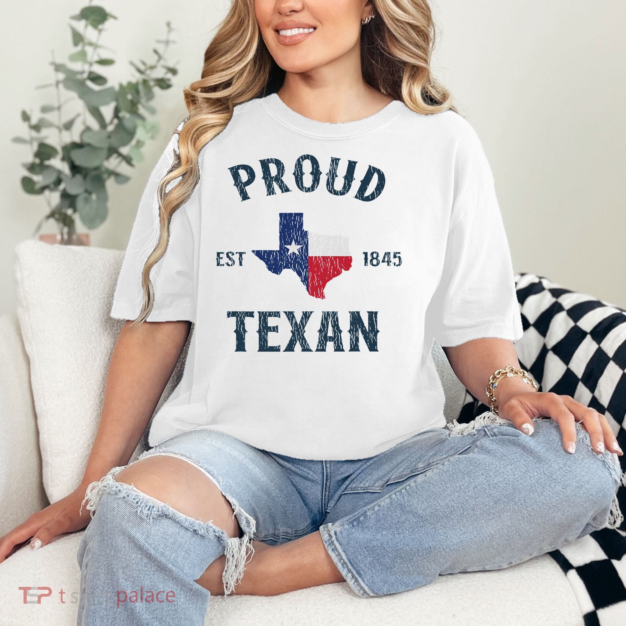 Proud Texan Texas Pride Comfort Colors T-Shirt