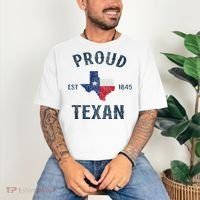 Proud Texan Texas Pride Comfort Colors T-Shirt thumb 3