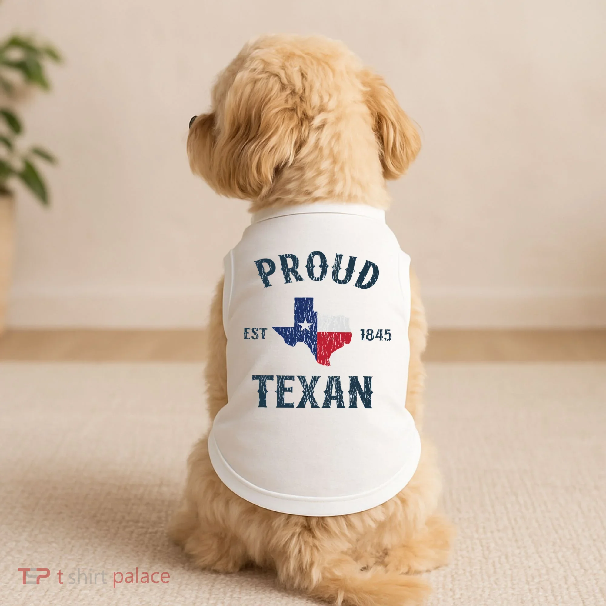 Proud Texan Texas Pride Doggie Tank