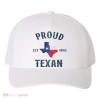 Proud Texan Texas Pride Yupoong Adult 5-Panel Trucker Hat thumb 0
