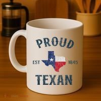 Proud Texan Texas Pride Coffee Mug thumb 4