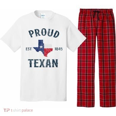 Proud Texan Texas Pride Pajama Set