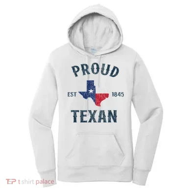 Proud Texan Texas Pride Women's Hoodie