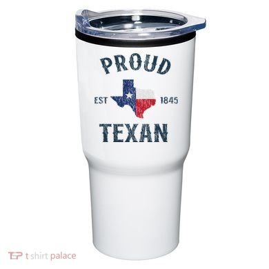 Proud Texan Texas Pride Tumbler