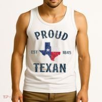 Proud Texan Texas Pride Tank Top thumb 3
