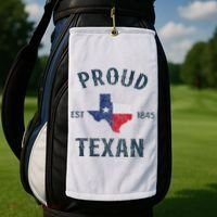 Proud Texan Texas Pride Golf Towel thumb 2
