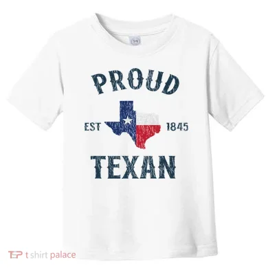 Proud Texan Texas Pride Toddler T-Shirt