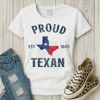 Proud Texan Texas Pride Women's T-Shirt thumb 3