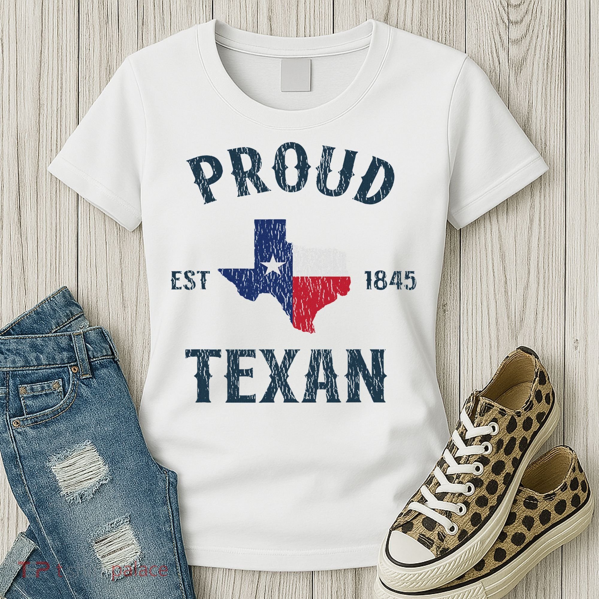 Proud Texan Texas Pride Women's T-Shirt