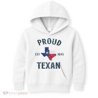 Proud Texan Texas Pride Kids Hoodie thumb 0