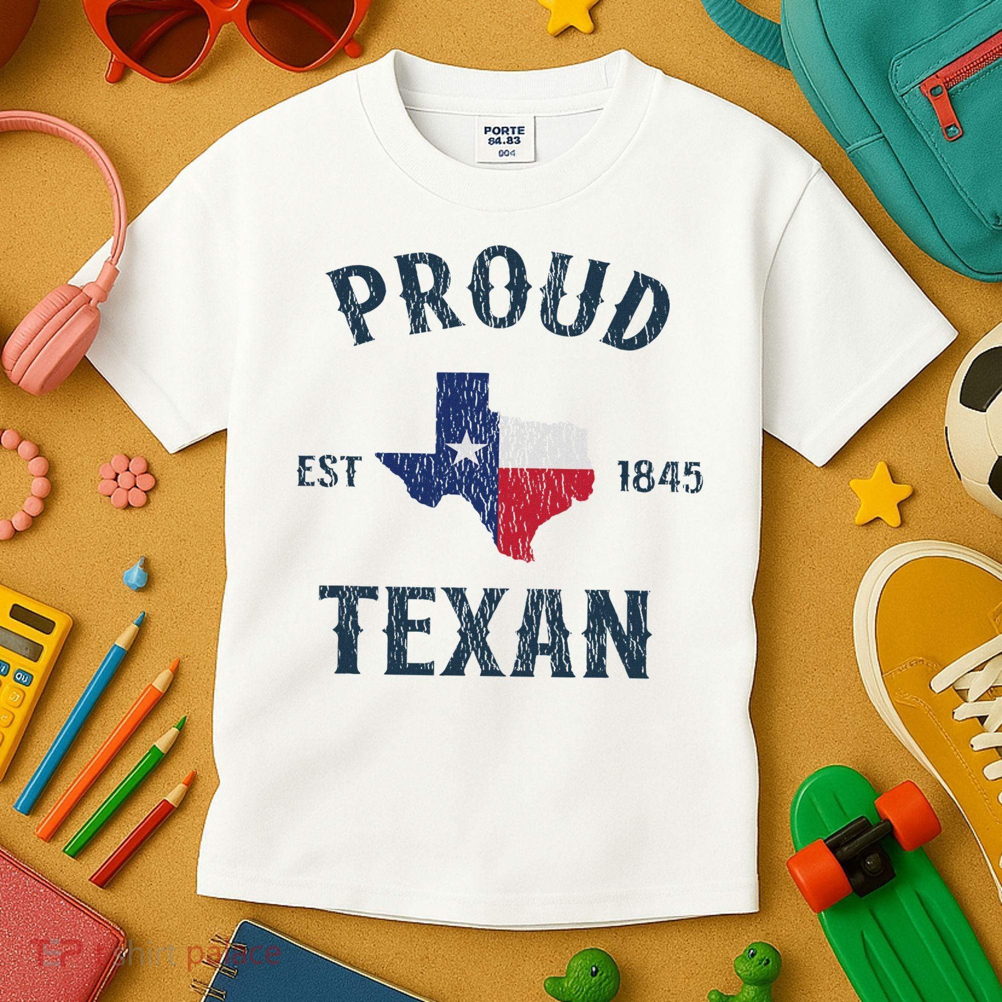 Proud Texan Texas Pride Kids T-Shirt