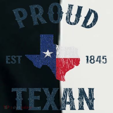 Proud Texan Texas Pride Women's Tri-Blend 3/4-Sleeve Raglan Shirt