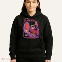 Portal To The Cat Dimension Halloween Hoodie thumb 5