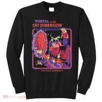 Portal To The Cat Dimension Halloween Sweatshirt thumb 0