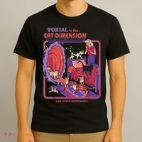 Portal To The Cat Dimension Halloween T-Shirt thumb 3