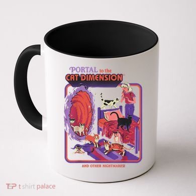 Portal To The Cat Dimension Halloween Coffee Mug