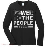 Power To The People Women's Long Sleeve Shirt thumb 0