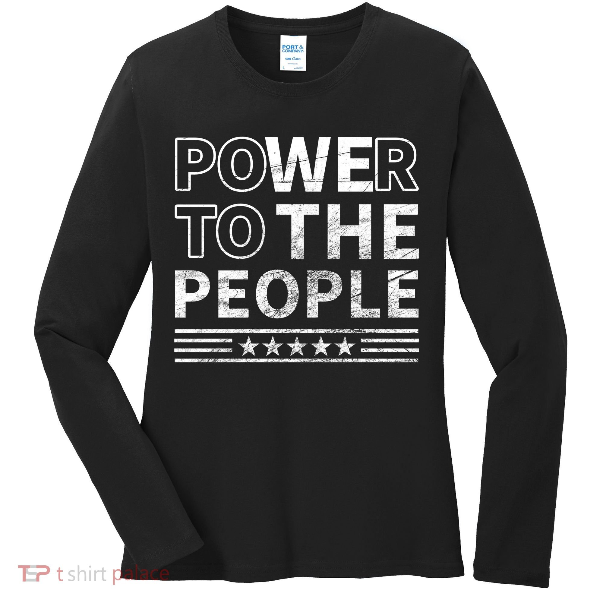 Power To The People Women's Long Sleeve Shirt