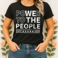 Power To The People Women's T-Shirt thumb 2