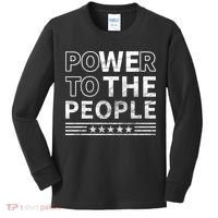 Power To The People Kids Long Sleeve Shirt thumb 0