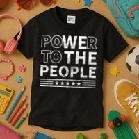 Power To The People Kids T-Shirt thumb 3