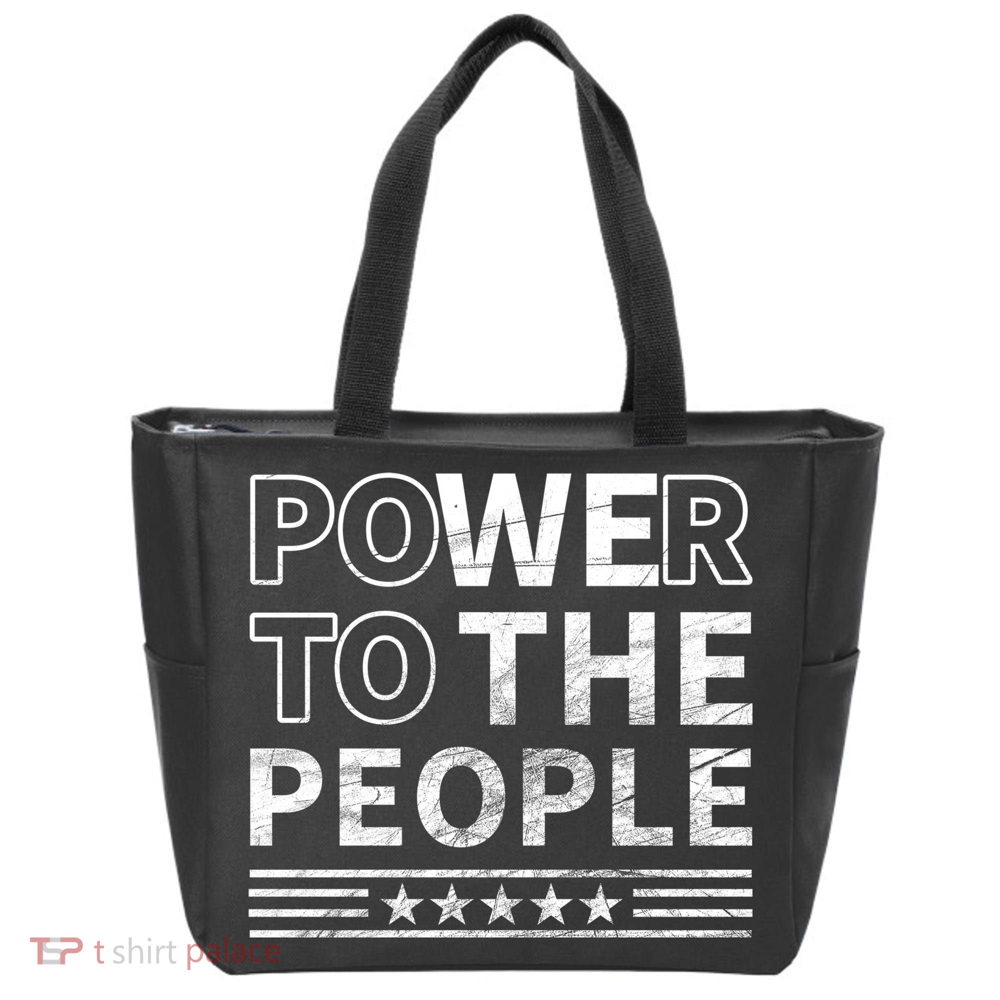 Power To The People Tote Bag