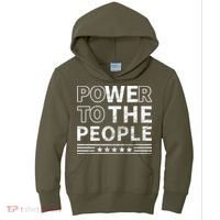 Power To The People Kids Hoodie thumb 0
