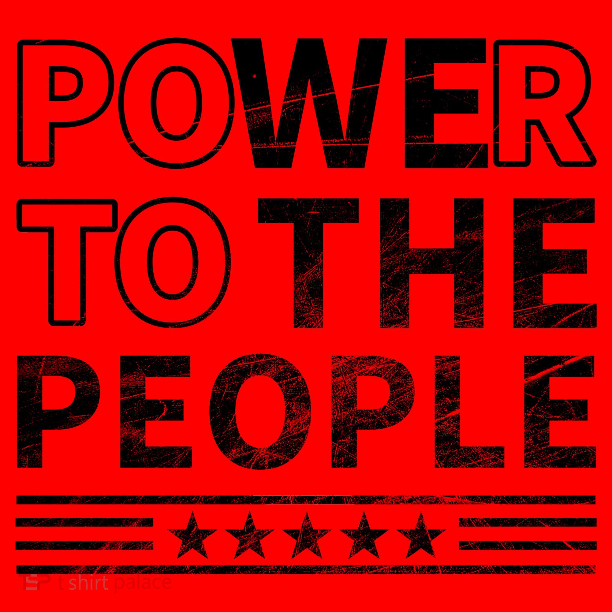 Power To The People Santa Hat