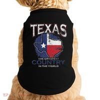 Proud Texan Texas Doggie Tank thumb 0