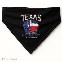 Proud Texan Texas USA-Made Doggie Bandana thumb 0