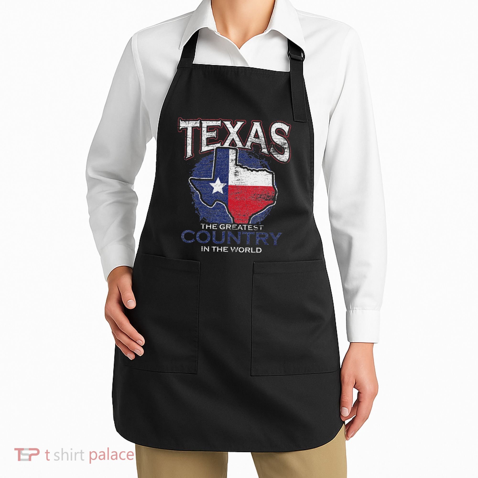 Proud Texan Texas Apron