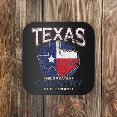 Proud Texan Texas Coaster