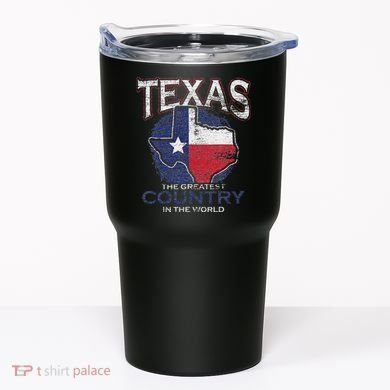 Proud Texan Texas Tumbler