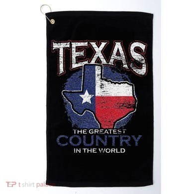 Proud Texan Texas Golf Towel