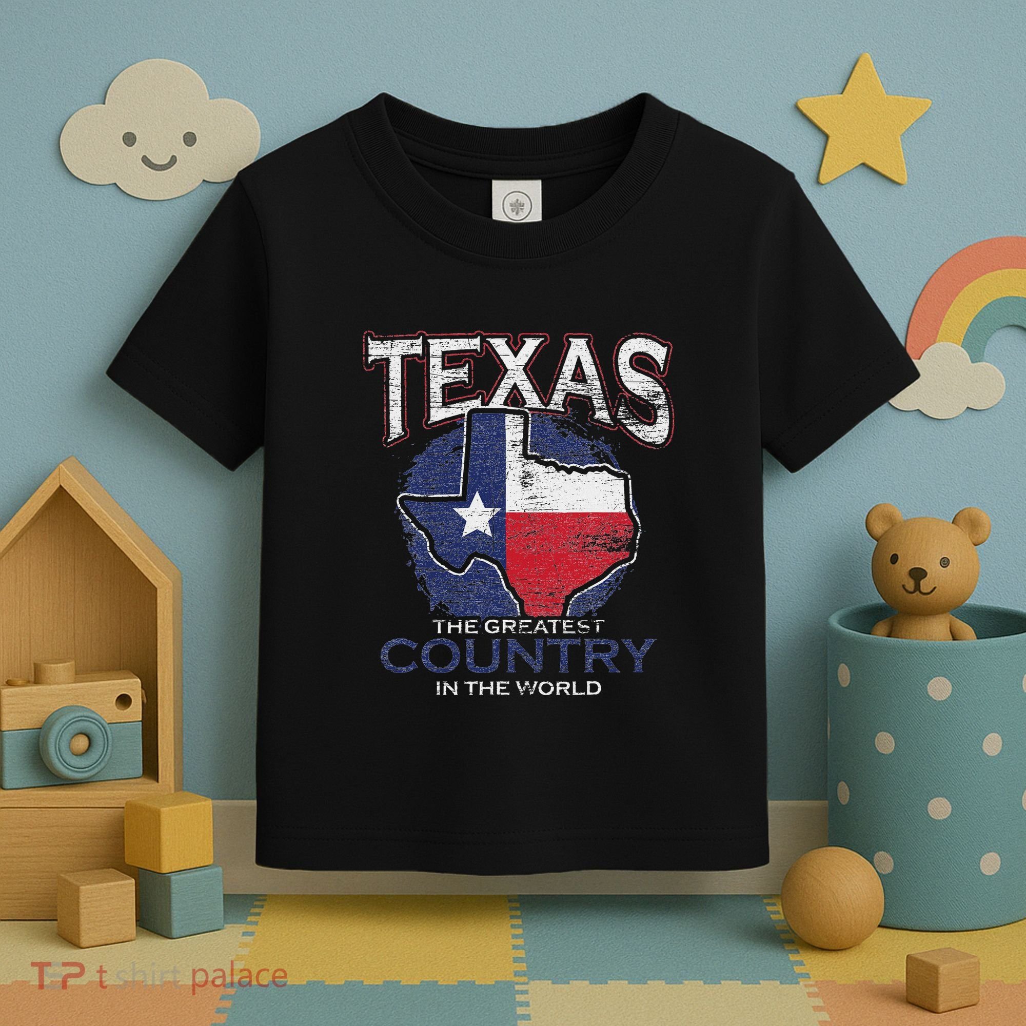 Proud Texan Texas Toddler T-Shirt