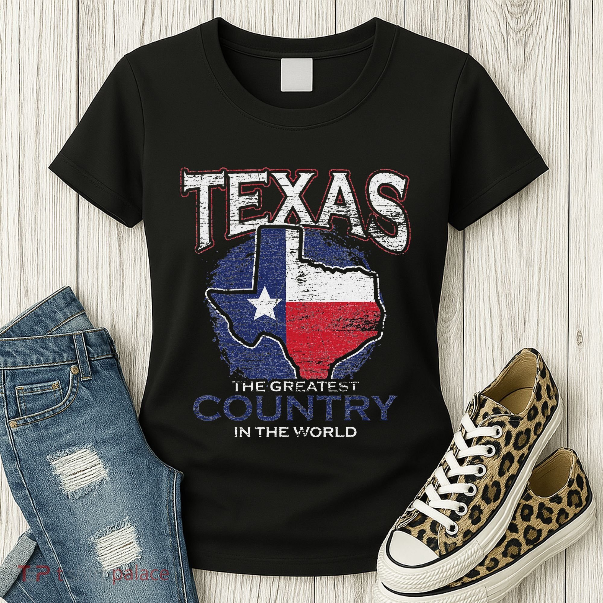 Proud Texan Texas Women's T-Shirt