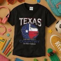 Proud Texan Texas Kids T-Shirt thumb 3