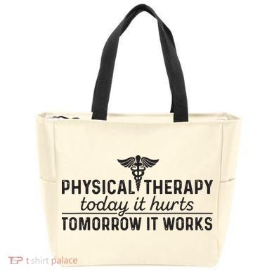 Physical Therapy Today It Hurts Physical Therapist Tote Bag