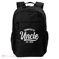 Promoted To Uncle EST 2026 Backpack thumb 0