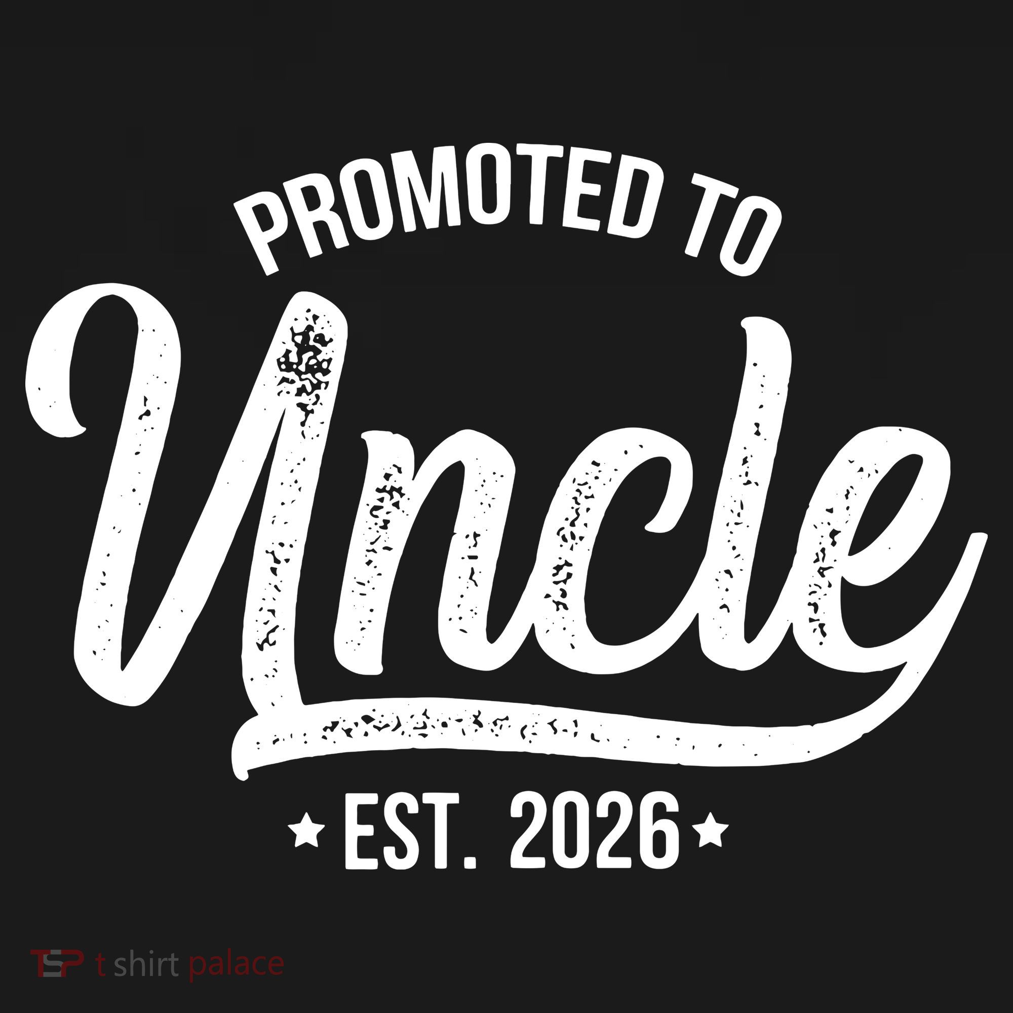 Promoted To Uncle EST 2026 Bucket Hat